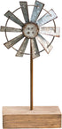 CWI Gifts Simple Windmill Table Sitter, 10 Inches, Multicolored