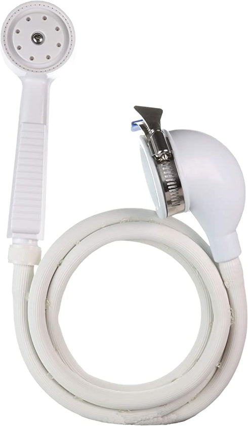 Danco 10086 VersaSpray Portable Hand Held Shower Head Fits Bathtubs Without Diverter, 1 Pack, Garden Tub Sprayer