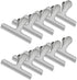 Winloop 10 PCS 4.72" Wide Big Size Heavy Duty Stainless Steel Chip Bag Clips,Food Clips For Air Tight Seal Grips Food Sealing Clamp Coffee Snack Bag Clip,Photo Paper Clamp,Home Kitchen Office(Large)