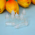 ORYOUGO 50Pcs 1ML Mini Cute Glass Message Bottles with Plastic Stoppers,DIY Decoration Wishing Bottles for Weddings Party Favors