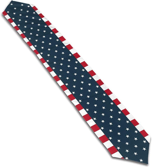 Bosstar Independence Day 4th of July Table Runner Dresser Scarves American Flag Cotton Linen Kitchen Home Decor Table Runners for Party Wedding Dining (Blue, 13 x 70 inches)