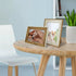 5x7 Picture Frame, Set of 2 Wood White and Brown Photo Frames for Wall and Tabletop Display,PS Collage Frame for Gallery and Room Decoration,Vertical or Horizontal Display.