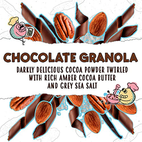 The Granola Bakery Chocolate Keto Granola Cereal | 2g Net Carb | Low Carb Snack, 11 Ounces