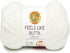 (1 Skein) Lion Brand Yarn Feels Like Butta Yarn, White