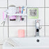 Digital Bathroom Shower Wall Clock Timer with Alarm, Waterproof for Water Spray, Touch Screen Timer, Temperature Humidity Display with Suction Cup Hanging Hole (White)