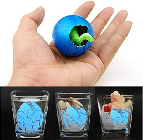 Jofan 24 PCS Dinosaur Eggs That Hatch Growing Easter Eggs with Mini Dinosaur Toys Inside for Kids Boys Girls Easter Basket Stuffers Gifts Fillers Party Favors Supplies