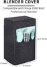 Kitchen Blender Covers, Quilted Polyester Cover Compatible with Ninja 1000 Watt Professional Blender, Protector Cover for Blender Appliance, Gift for Mother 9"x7"x16.5"