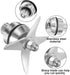 3 Pieces Blender Blade Assembly 6 Blade Wet Dry Ice Blade Assembly With Socket Wrench Drive Socket Kit Replacement Parts for Vita-Mix Blender Compatible with Vita-Mix 1151 Vita-Mix 1152