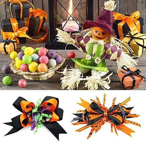 Bow Maker for Ribbon, Holiday Wreaths,Wooden Wreath Bow Maker Tool for Creating Gift Bows, Party Decorations, Hair Bows, Corsages, Holiday Wreaths, Various Crafts(Double-Sided)