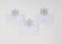 All About Details Snowflakes Place Cards (Silver) , 12 Count (Pack of 1)