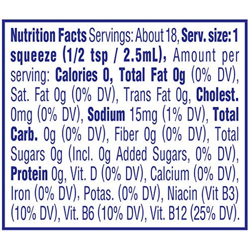 Crystal Light Liquid Cherry Splash Energy Drink Mix with Caffeine (1.62 oz Bottle)