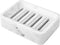 MoKo Soap Dish, Dual-Layer Resin Bar Soap Tray Container Box Case Holder with Detachable Slotted Draining Board Small Tray for Bathroom Kitchen Shower Bathtub Sinks Counter-top - White Marble