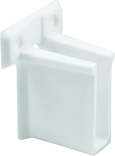 PRIME-LINE MP7016 Wire Shelf End Bracket, Pack of 6, White, 6 Piece