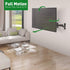 Barkan TV Wall Mount, 13 - 90 inch Dual Arm Full Motion Articulating - 4 Movement Flat / Curved Screen Bracket, Holds up to 132 lbs, Extra Stable, Lifetime Limited Warranty, Fits LED OLED LCD