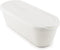 Tovolo Glide-A-Scoop, Non-Slip Base, Insulated Ice Cream Tub, 2.5 Quart, White