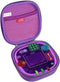 Hermitshell Hard EVA Travel Case for Leapfrog Rockit Twist Handheld Learning Game System (Purple)