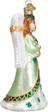 Old World Christmas Collection Glass Blown Ornaments for Christmas Tree Irish Angel