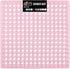 Gorilla Grip Patented Shower Stall Mat, 21x21, Machine Washable, Square Bathroom Bath Tub Mats for Stand up Showers and Small Bathtubs, Drain Holes Keep Floor Clean, Suction Cups, Light Pink