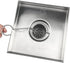 Neodrain 6-Inch Square Shower Drain with Removable Quadrato Pattern Grate,Brushed 304 Stainless Steel, with WATERMARK&CUPC Certified