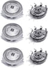 Centtechi Replacement Shaver Heads for Norelco Philips SH50, Electric Shaving Head 5000 Series Shavers Rotary Blades for Men Double Layers Trimmer Razor Accessories