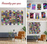 Woonkit Trippy Room Decor, Indie Room Decor, Hippie Room Decor, Indie Hippie Trippy Posters, Teen Wall Bedroom Dorm Aesthetic Poster, Photo Wall Collage Kit Pictures, Psychedelic Posters, 50PCS 4X6 INCH