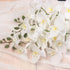 U'Artlines 38 Inch Artificial Butterfly Orchids Branches 4PCS Greenery Plants for Home Decoration(4pcs White)