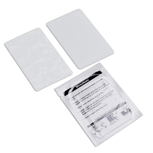 CR80 Cleaning Cards, Dual Side Card Reader Cleaner, POS Swipe Terminal Cleaning Cards CK-CR80-10 (10pcs)