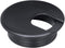 Desk Grommet 2 Inch, Plastic Desk Cord Cable Hole Cover Grommet - 10 Packs, Black