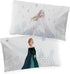 Jay franco Disney Frozen Spirit of Adventure Glow in The Dark 2 Pack Reversible Pillowcases Features Elsa & Anna - Double-Sided Kids Super Soft Bedding (Official Disney Product)