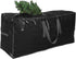 ProPik Artificial Tree Storage Bag | Fits Up to 7 ft. Tall Disassembled Tree | 45" x 15" x 20" Holiday Tree Storage Case | Perfect Xmas Storage Container with Sleek Zipper and Handles (Green) (Black)