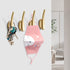 Gold Wall Hooks Towel Hooks 4 Pack Coat Hooks Wall Mounted Single Hook Heavy Duty Hardware Robe Hooks for Hanging Gold Hooks Zinc Alloy Hooks for Bathroom Garage Entryway Kitchen Home