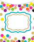 Confetti Library Pockets - Multi-Pack