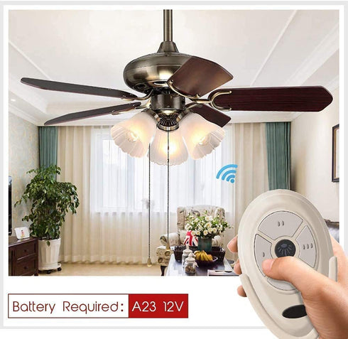 35T Ceiling Fan Remote Control Replace Hampton Bay Harbor Breeze FAN-35T FAN53T Fan-HD5, Only Transmitter