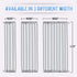 NICETOWN Window Curtains for Doors - Entryway Decor Thermal Privacy Door Drape for Glass/Front Door Blind, 36" Width x 72" Length, Biscotti Beige, One Panel