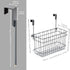 EZOWare Over the Cabinet Door Hanging Organizer Holder, Wall Mountable Deep Metal Storage Basket for Household Kitchen Bathroom Pantry Items (Medium)