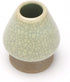 TEANAGOO Chawan Matcha Tea Bowl and Matcha Whisk Rest, Chasen Holder MB-6, 18OZ / 510 ML, Matte Light Green with Black Seam, 2 pcs/Boxes.Handle Mixing Wisk Stand, Match Sifter Whisker Handmade Brush