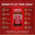 Pomegranate Extract Supplement - Ellagic Acid, High Punicalagins | USDA Certified Organic Pomegranate Supplement | Blend of Pomegranate Fruit, Seeds and Peel Extract | 60 Vegan Pomegranate Capsules