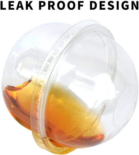9oz Disposable Plastic Cups with Dome Lids (No Hole),50 pack Dessert Cups for Plastic Fruit, Ice Cream Cake and Mini Snack Bowls€¦