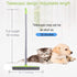 Pet Hair Removal Rubber Broom with Squeegee,Soft Push Broom,Pole:59'' ,Carpet Sweeper, Adjustable Long Handle, Removal Pet Human Hair,Green