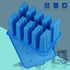 Homemade Silicone Popsicles Molds,BPA Free Popcylce Molds,Reusable Popsicle Mold for Kids,Ice Cream Mold,Ice Pop Molds Maker with 50 Popsicles Sticks,50 Popsicle Bags,Funnel ( Blue)