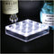 LARDUX Led Light Base - 5 inch Square Lights Display Stand for Effiel Tower Vase Crystal Glass Art LED Pedestal Base - Charging USB or Battery Powered