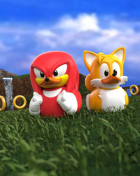 TUBBZ Sonic The Hedgehog Tails Collectible Duck Figurine Official Sonic The Hedgehog Merchandise Unique Limited Edition Collectors Vinyl Gift