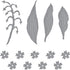 Spellbinders Etched Dies Lily of TH, Metal