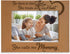 KATE POSH So There is This Girl She Calls me Mommy - Natural Engraved Wood Photo Frame - Mother and Daughter Gifts, Mother's Day, Best Mom Ever, New Baby, New Mom (4x6-Horizontal)