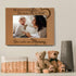 KATE POSH So There is This Girl She Calls me Mommy - Natural Engraved Wood Photo Frame - Mother and Daughter Gifts, Mother's Day, Best Mom Ever, New Baby, New Mom (4x6-Horizontal)