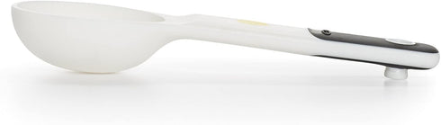 OXO Good Grips 6-Piece Plastic Measuring Spoons with Scraper- White