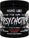 Insane Labz Psychotic Black Edition Mid Stimulant Pre Workout Powder, Energy Focus Pumps, Loaded with Creatine Beta Alanine Taurine Fueled by AMPiberry, 35 Servings Watermelon