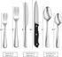 36-Piece Silverware Set with Steak Knives for 6, Food-Grade Stainless Steel Flatware Includes Spoons Forks Knives,Tableware Cutlery Set For Home Office Restaurant Hotel, Mirror Finish, Dishwasher Safe