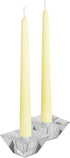 12 Pack Tall Taper Candles - 12 Inch Ivory Dripless, Unscented Dinner Candle - Paraffin Wax with Cotton Wicks - 10 Hour Burn Time