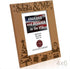 KATE POSH Santa & Me Engraved Natural Wood Picture Frame. My First Christmas, My 1st Christmas, New Baby Grandma Gift, Grandpa Gift, My Visit with Santa. (4x6-Vertical)